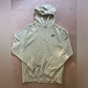 Light green, speckled Nike hoodie